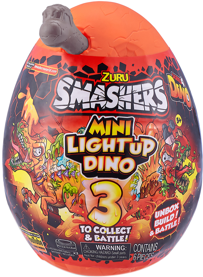 Игрушка в наборе Zuru Smashers Light-Up Dino Mini с аксессуарами-D серия 4 (7473D) (193052030054)
Игрушка в наборе Zuru Smashers Light-Up Dino Mini с аксессуарами-D серия 4 (7473D) (193052030054)