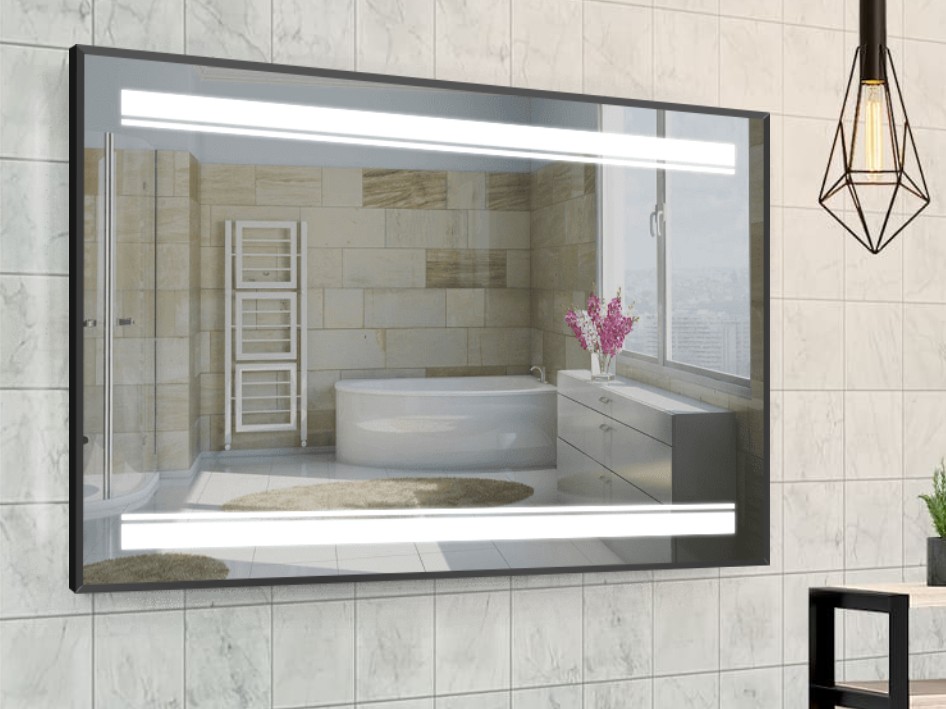 Зеркало в алюминиевой раме c LED подсветкой Smart Mirror сенсорное Lecce-R 50 x 40 см Прямоугольное
Зеркало в алюминиевой раме c LED подсветкой Smart Mirror сенсорное Lecce-R 50 x 40 см Прямоугольное