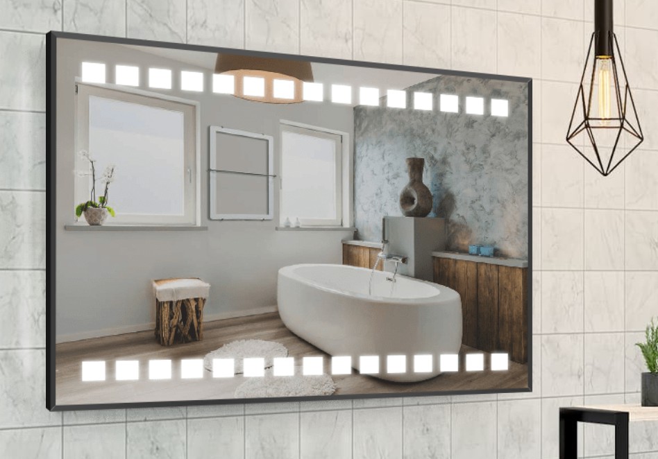 Зеркало в алюминиевой раме c LED подсветкой Smart Mirror сенсорное Taranto-R 100 x 140 см Прямоугольное
Зеркало в алюминиевой раме c LED подсветкой Smart Mirror сенсорное Taranto-R 100 x 140 см Прямоугольное
