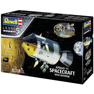 Сборная модель Revell Модуль Колумбия миссии Аполлон 11 уровень 5, 1:32 (RVL-03703)
Сборная модель Revell Модуль Колумбия миссии Аполлон 11 уровень 5, 1:32 (RVL-03703)