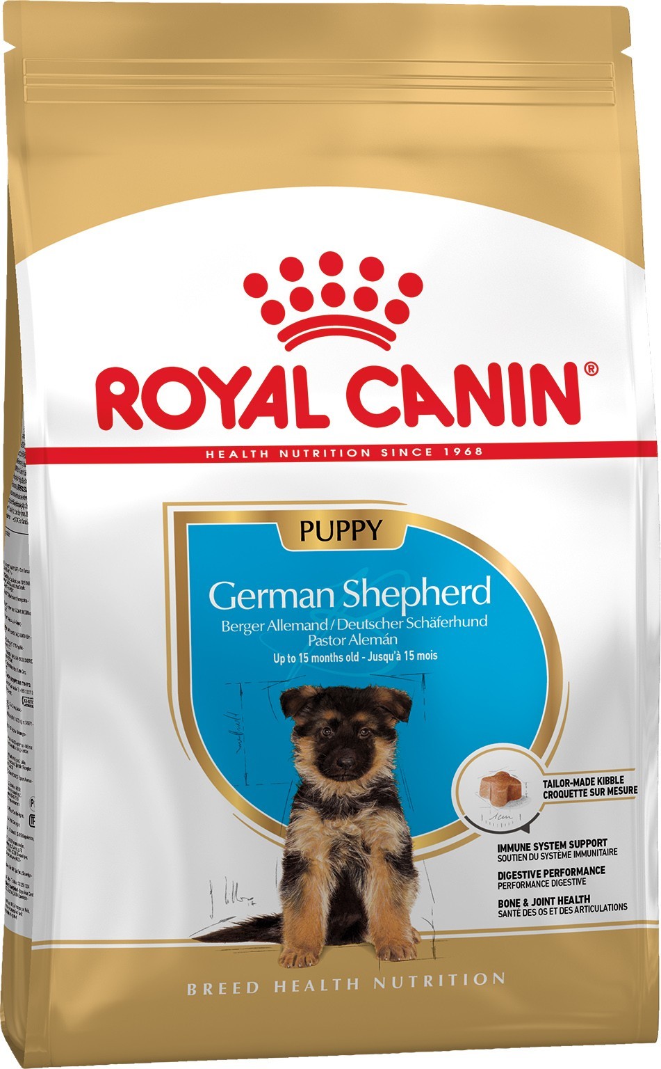 Сухой корм для собак Royal Canin German Shepherd Puppy 3 кг щенкам породы Немецкая овчарка
Сухой корм для собак Royal Canin German Shepherd Puppy 3 кг щенкам породы Немецкая овчарка