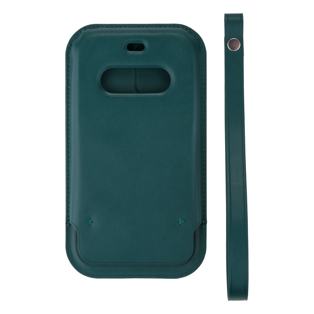 Чехол Space MagSafe Leather Sleeve Case Full Size для Apple iPhone 12 Mini Dark Green
Чехол Space MagSafe Leather Sleeve Case Full Size для Apple iPhone 12 Mini Dark Green