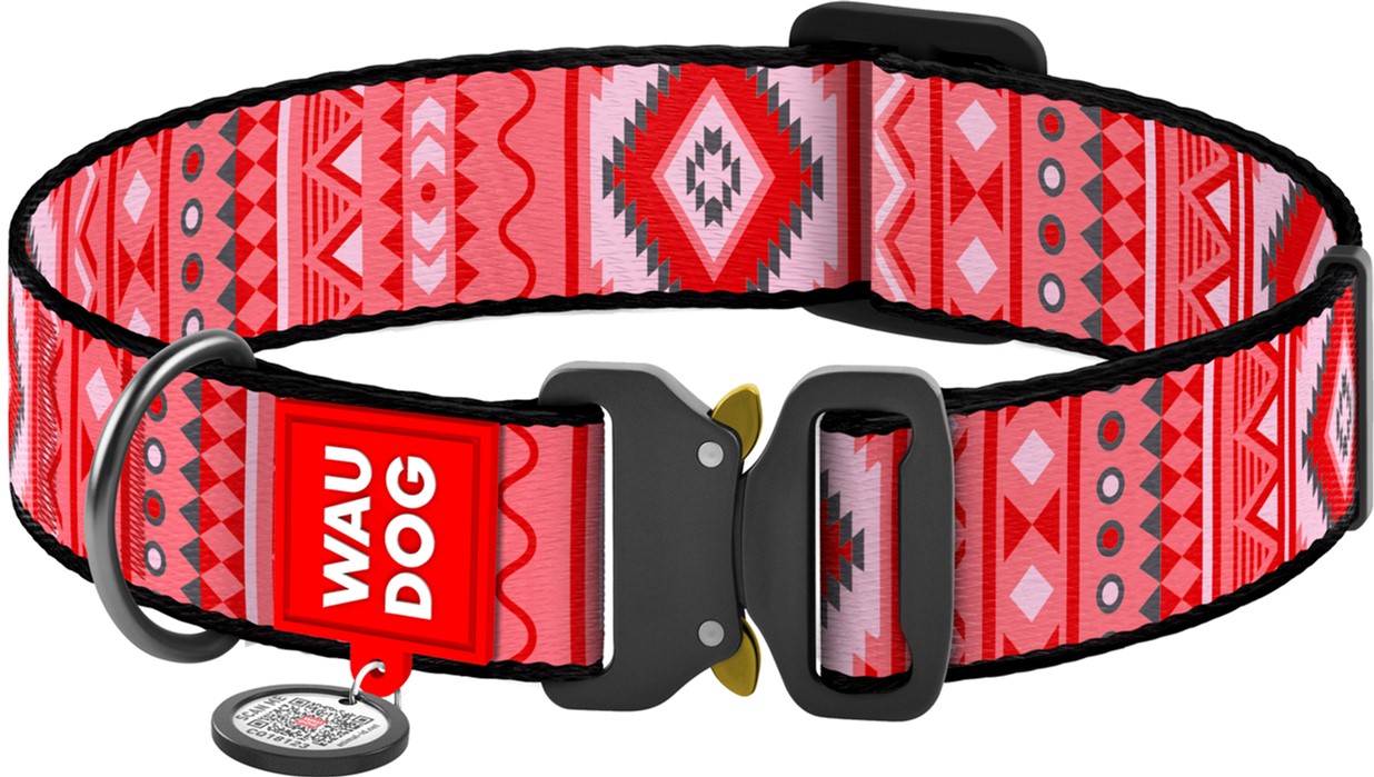 Ошейник для собак нейлоновый WAUDOG Nylon с QR паспортом, рисунок "Этно красный", металлическая пряжка-фастекс, XXL, Ш 35 мм, Дл 43-70 см (4535-0133Collar)
Ошейник для собак нейлоновый WAUDOG Nylon с QR паспортом, рисунок "Этно красный", металлическая пряжка-фастекс, XXL, Ш 35 мм, Дл 43-70 см (4535-0133Collar)