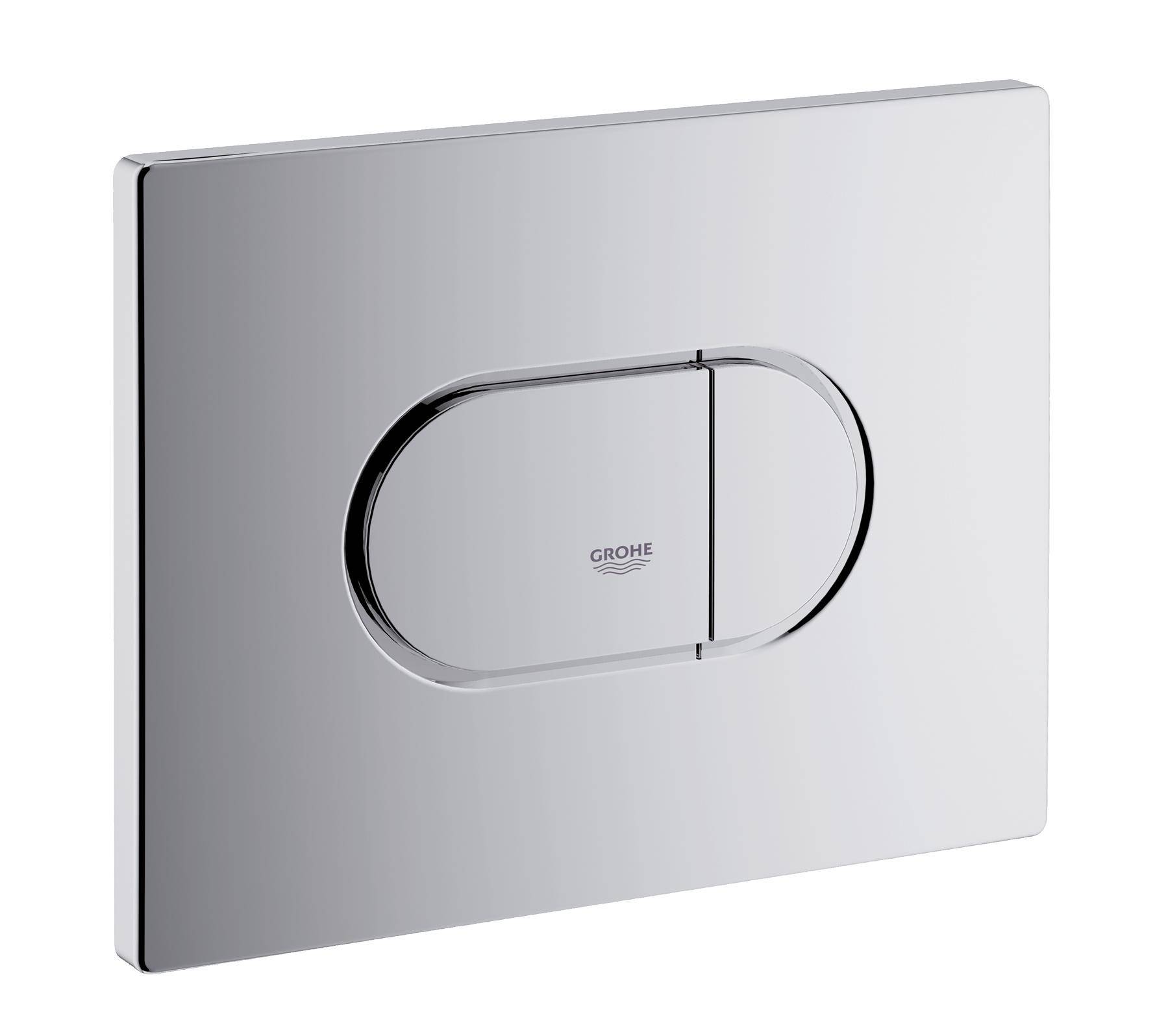 Кнопка слива для инсталляции GROHE Arena Cosmopolitan пластиковая пневматическая двойная глянцевая хром 38858000
Кнопка слива для инсталляции GROHE Arena Cosmopolitan пластиковая пневматическая двойная глянцевая хром 38858000