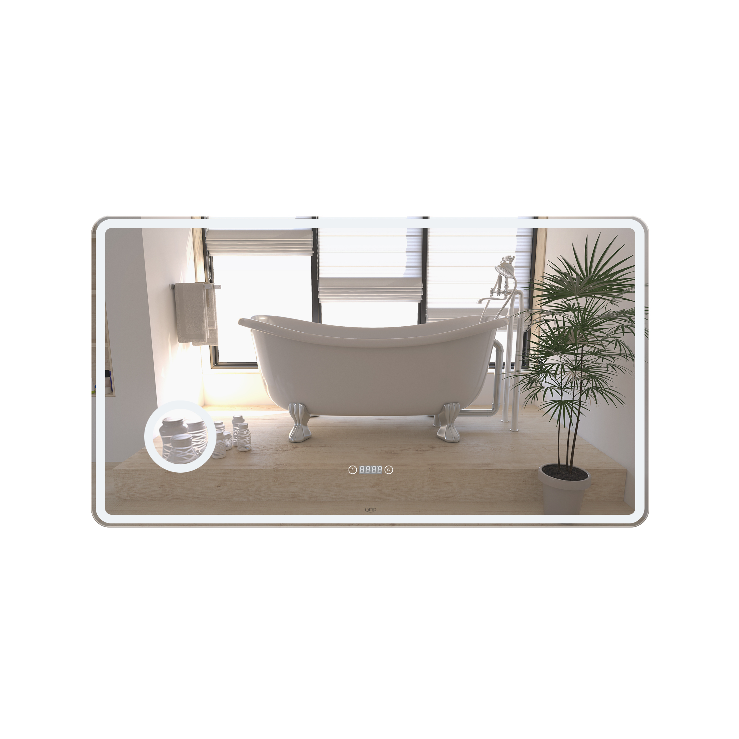Зеркало прямоугольное для ванны Q-TAP Crow 70x120см c подсветкой сенсорное включение QT0578141670120W
Зеркало прямоугольное для ванны Q-TAP Crow 70x120см c подсветкой сенсорное включение QT0578141670120W