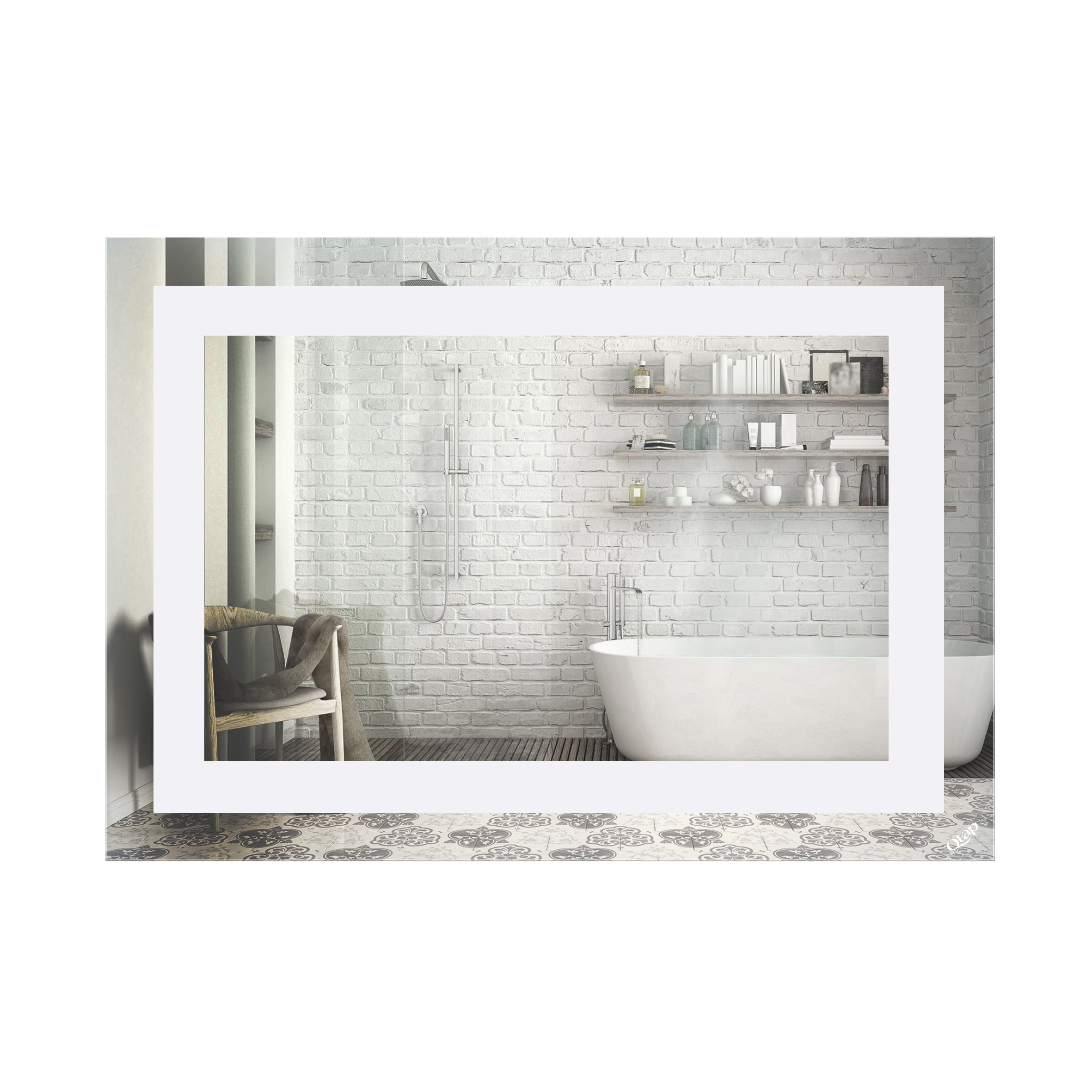 Зеркало прямоугольное для ванны Q-TAP Mideya Quadro 50см x 70см c подсветкой QT20781004W
Зеркало прямоугольное для ванны Q-TAP Mideya Quadro 50см x 70см c подсветкой QT20781004W