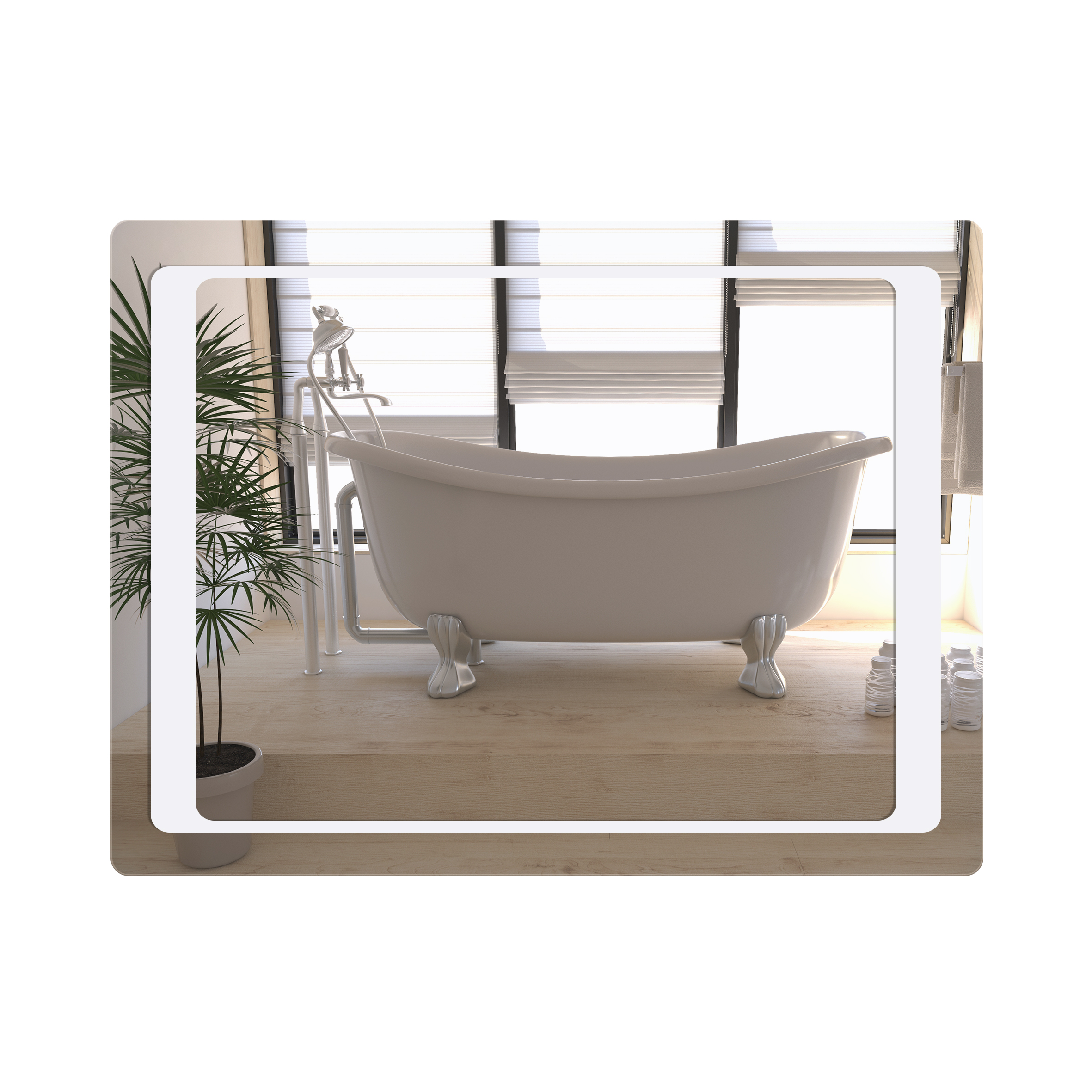 Зеркало прямоугольное в ванную Q-TAP Leo 60см x 80см c подсветкой QT1178120870100W
Зеркало прямоугольное в ванную Q-TAP Leo 60см x 80см c подсветкой QT1178120870100W
