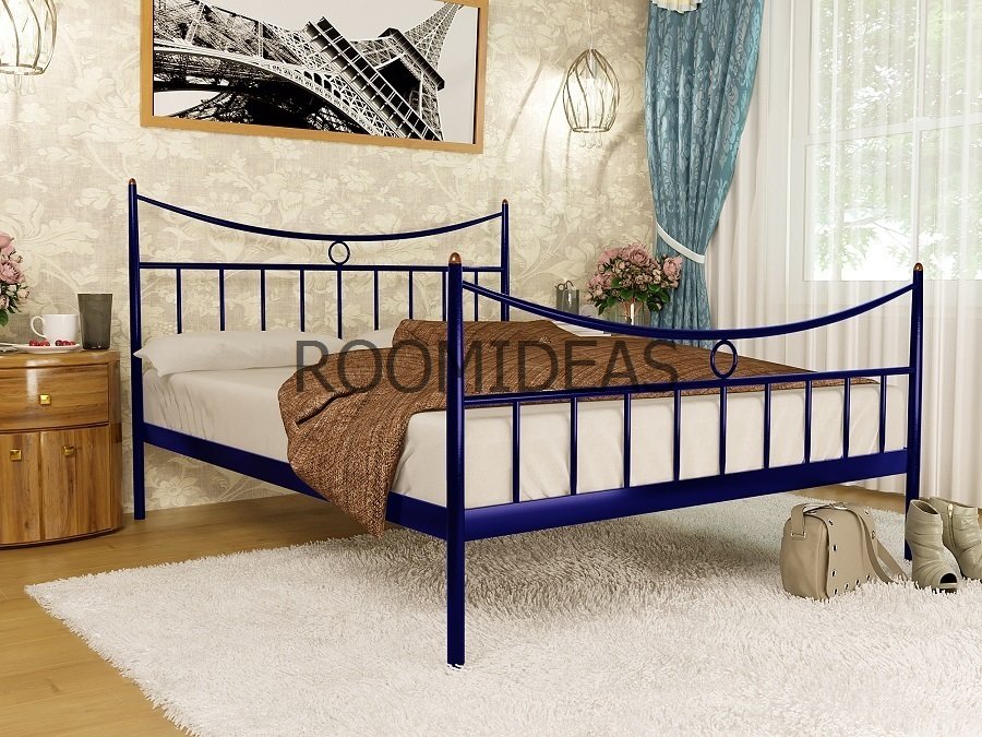 Кровать Париж 2 Метакам Синий 160 х 200 см
Кровать Париж 2 Метакам Синий 160 х 200 см