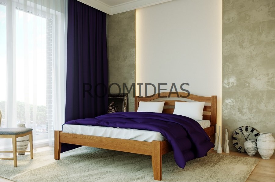 Кровать Афина New Массив Бук ЛЕВ Орех 160х190 см 
Кровать Афина New Массив Бук ЛЕВ Орех 160х190 см