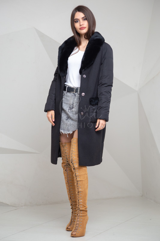 Пальто шерстяная ткань Chic fashion черный 11250, Пальто шерстяная ткань Chic fashion 44 черный 11250
Пальто шерстяная ткань Chic fashion черный 11250, Пальто шерстяная ткань Chic fashion 44 черный 11250