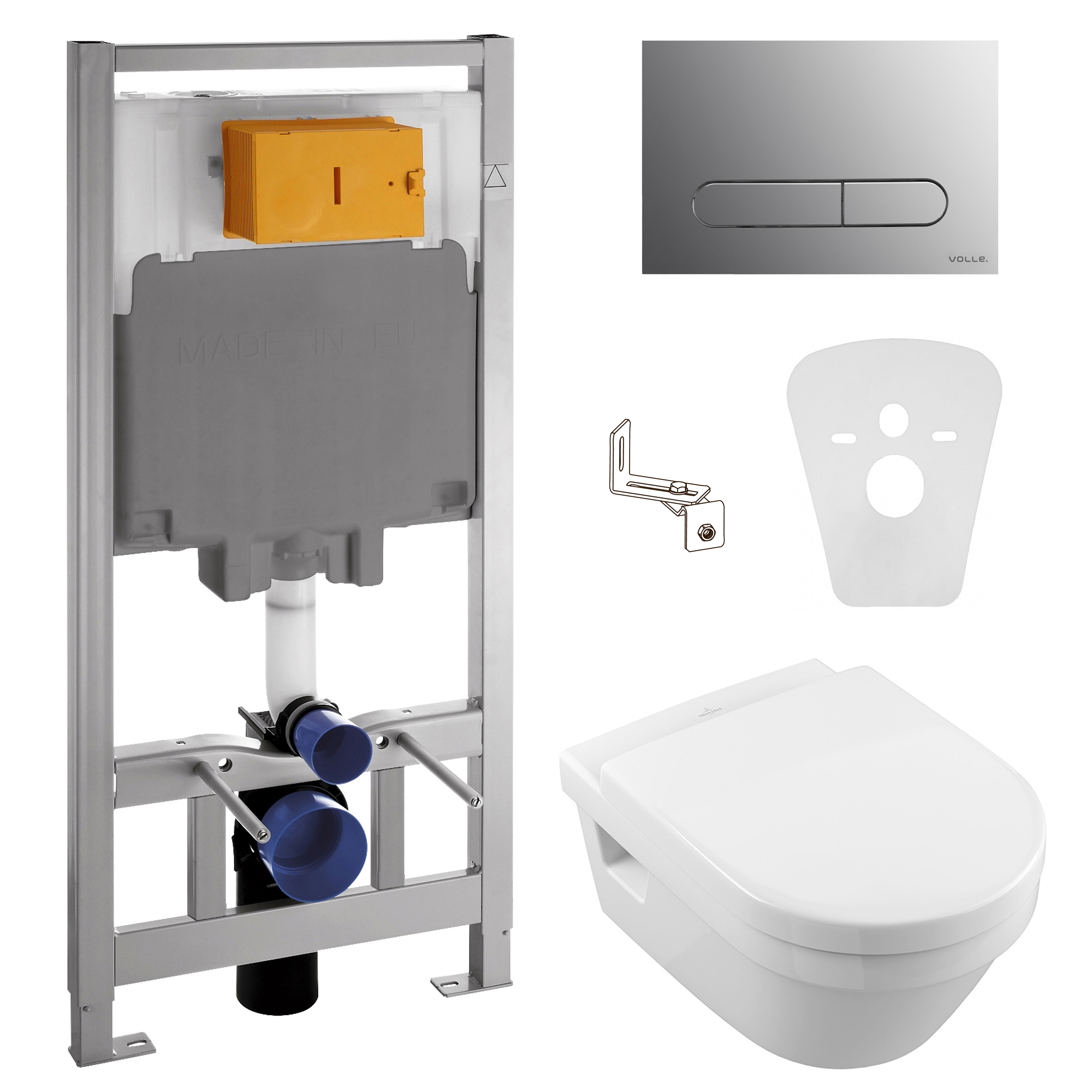 Комплект:5684HR01 ARCHITECTURA унитаз 37*53см подвес, DirectFlush, с сидением Slow closing+141515 VOLLE MASTER комплект инстал для унитаза 4в1 (инстал
Комплект:5684HR01 ARCHITECTURA унитаз 37*53см подвес, DirectFlush, с сидением Slow closing+141515 VOLLE MASTER комплект инстал для унитаза 4в1 (инстал