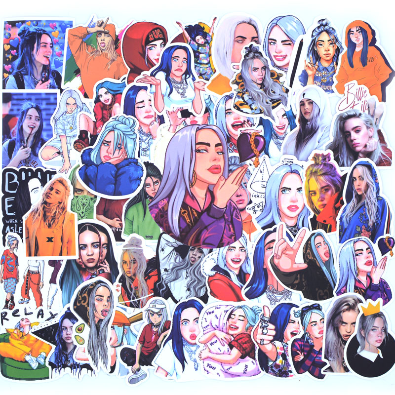 Набор наклеек stickers Билли Айлиш - 50 шт. | Billie Eilish - Водостойкие стикеры для оклеивания
Набор наклеек stickers Билли Айлиш - 50 шт. | Billie Eilish - Водостойкие стикеры для оклеивания