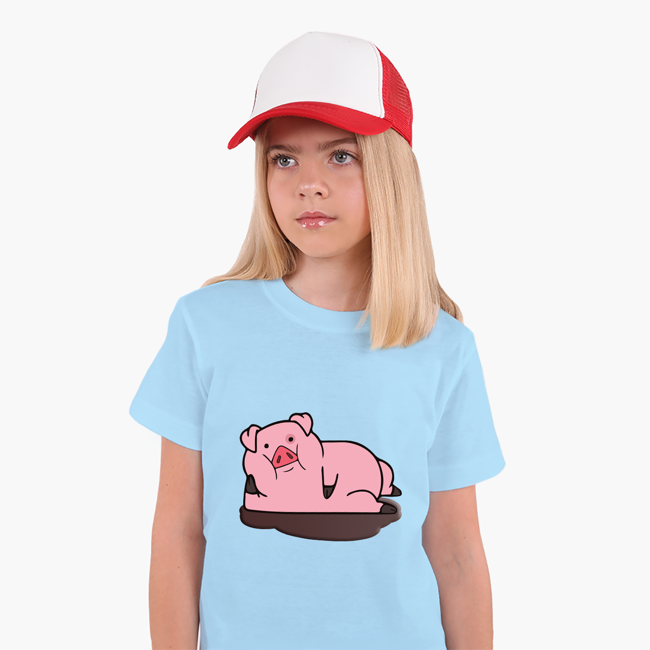Детская футболка для девочек Гравити Фолз Пухля (Gravity Falls Waddles) (25186-2626-35) 146-152 см Хлопок Голубой
Детская футболка для девочек Гравити Фолз Пухля (Gravity Falls Waddles) (25186-2626-35) 146-152 см Хлопок Голубой