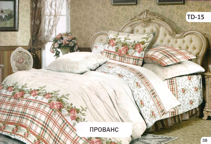 Постельное белье комплект из Бязи "Прованс". Размер Двуспальный макси, для Евро подушки (TIR_2115-346 2M-EP) 
Постельное белье комплект из Бязи "Прованс". Размер Двуспальный макси, для Евро подушки (TIR_2115-346 2M-EP)