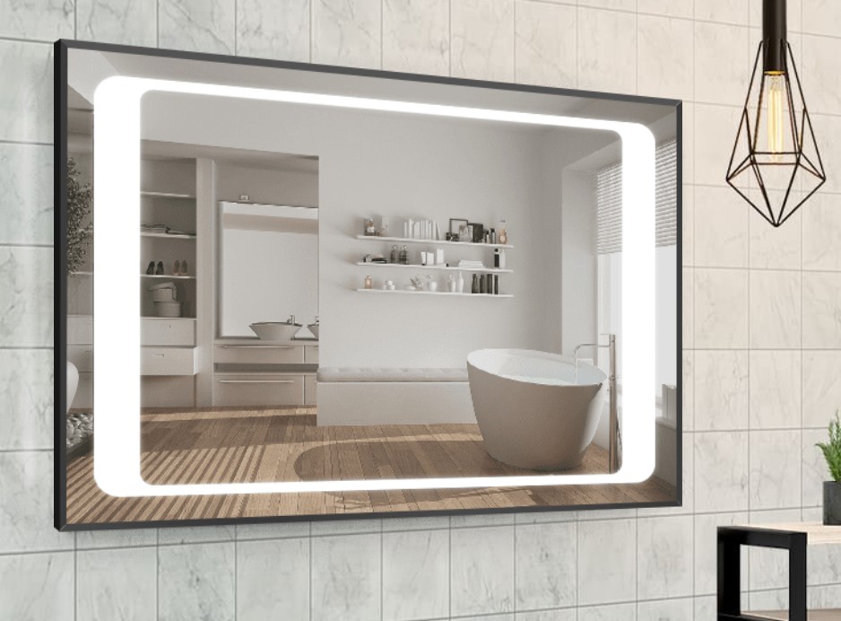 Зеркало в алюминиевой раме c LED подсветкой Smart Mirror сенсорное Verona-R 100 x 100 см
Зеркало в алюминиевой раме c LED подсветкой Smart Mirror сенсорное Verona-R 100 x 100 см