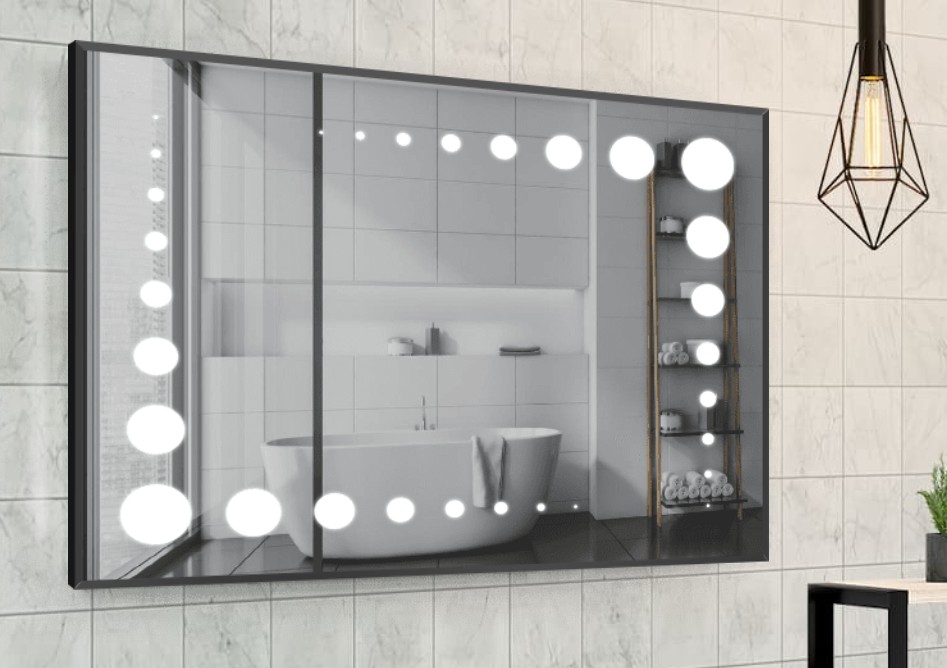 Зеркало в алюминиевой раме c LED подсветкой Smart Mirror сенсорное Trapani-R 60 x 80 см Прямоугольное
Зеркало в алюминиевой раме c LED подсветкой Smart Mirror сенсорное Trapani-R 60 x 80 см Прямоугольное
