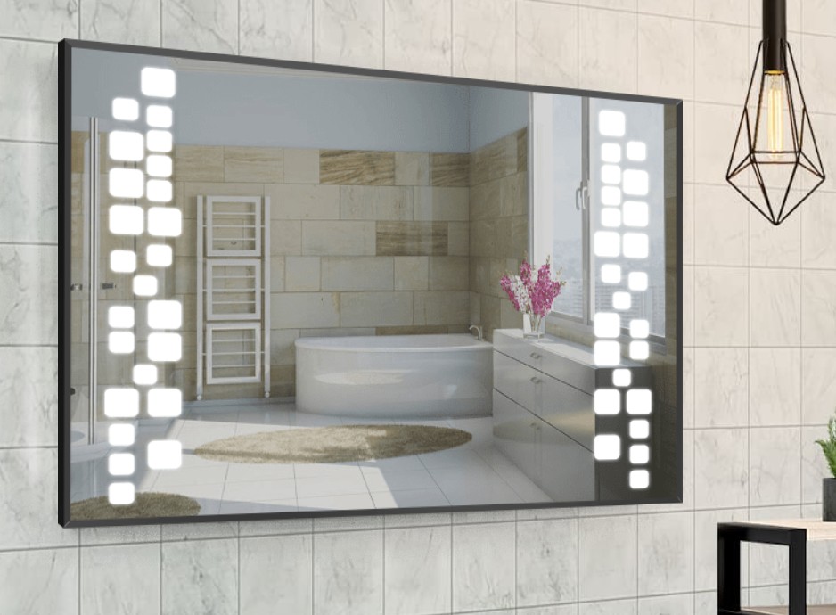 Зеркало в алюминиевой раме c LED подсветкой Smart Mirror сенсорное Treviso-R 80 x 100 см Прямоугольное
Зеркало в алюминиевой раме c LED подсветкой Smart Mirror сенсорное Treviso-R 80 x 100 см Прямоугольное