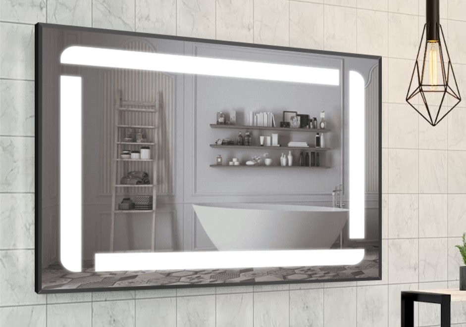Зеркало в алюминиевой раме c LED подсветкой Smart Mirror сенсорное Bolzano-R 70 x 110 см Прямоугольное
Зеркало в алюминиевой раме c LED подсветкой Smart Mirror сенсорное Bolzano-R 70 x 110 см Прямоугольное