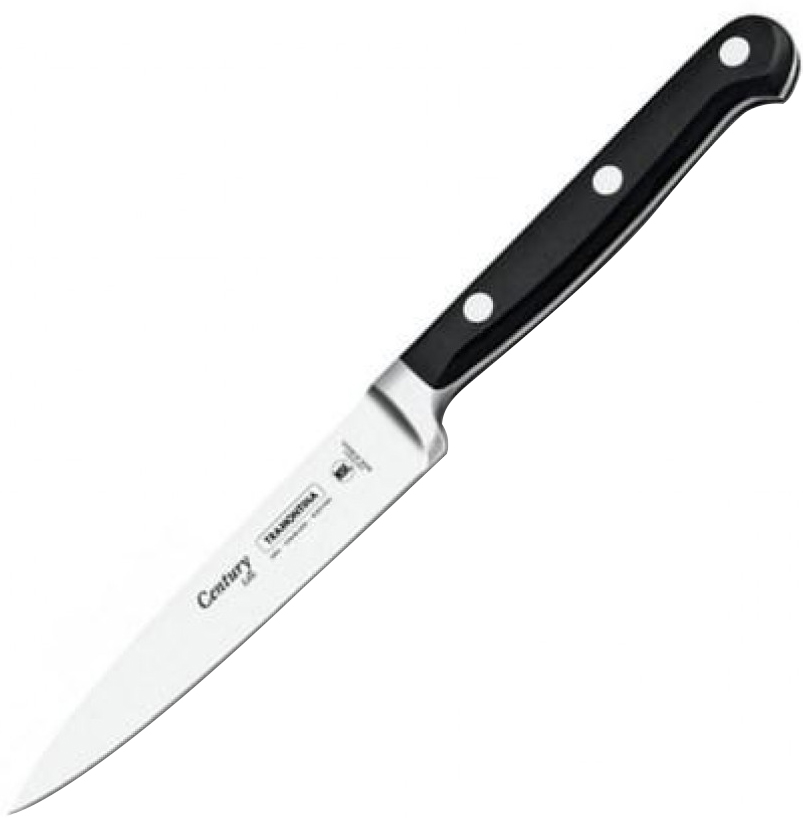 Кухонный нож Tramontina Century для овощей и фруктов 101 мм Black (24010/104)
Кухонный нож Tramontina Century для овощей и фруктов 101 мм Black (24010/104)
