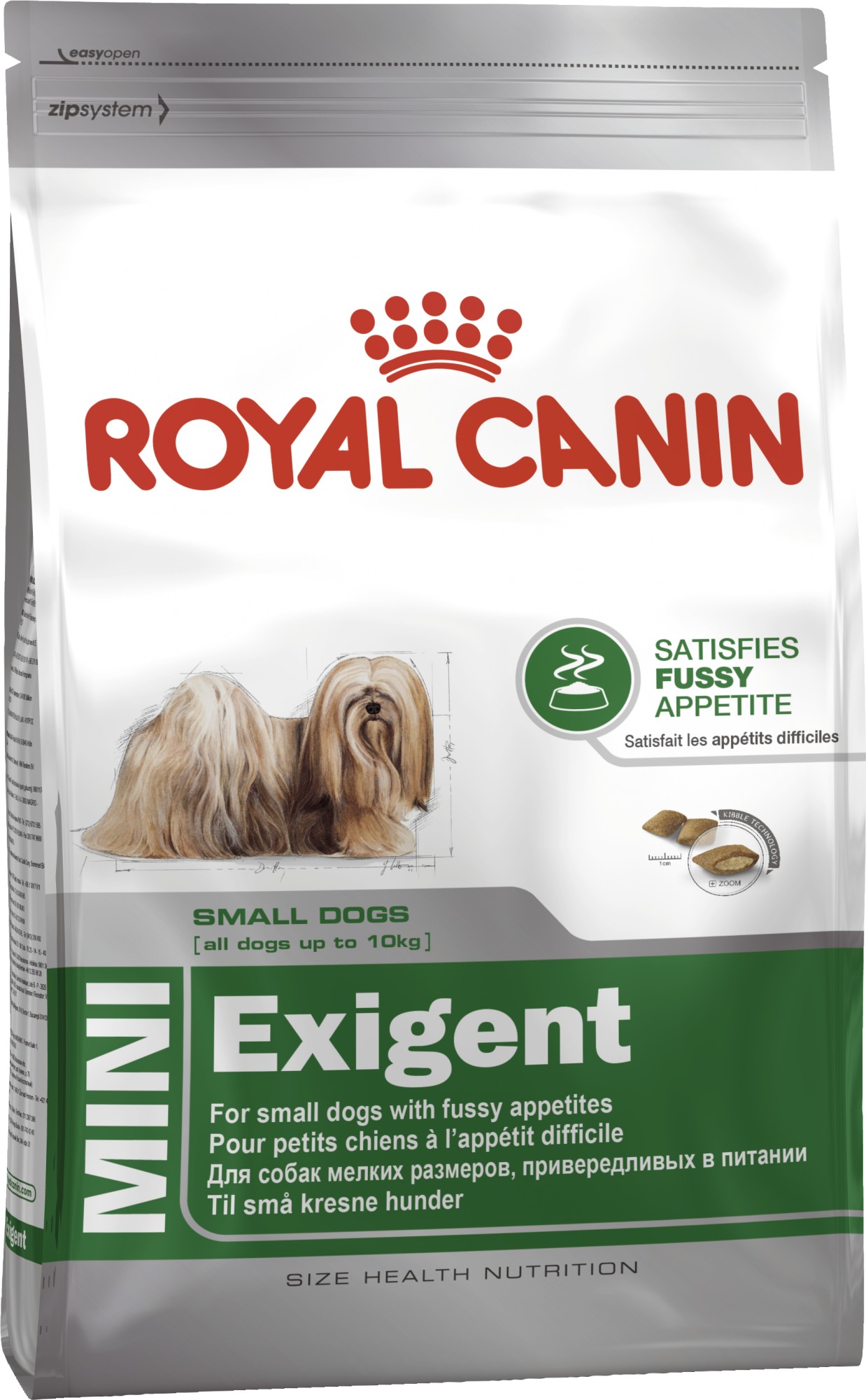 Royal Canin Mini Exigent 1 кг Полнорационный сухой корм для собак весом до 10 кг привиредливых к корму
Royal Canin Mini Exigent 1 кг Полнорационный сухой корм для собак весом до 10 кг привиредливых к корму