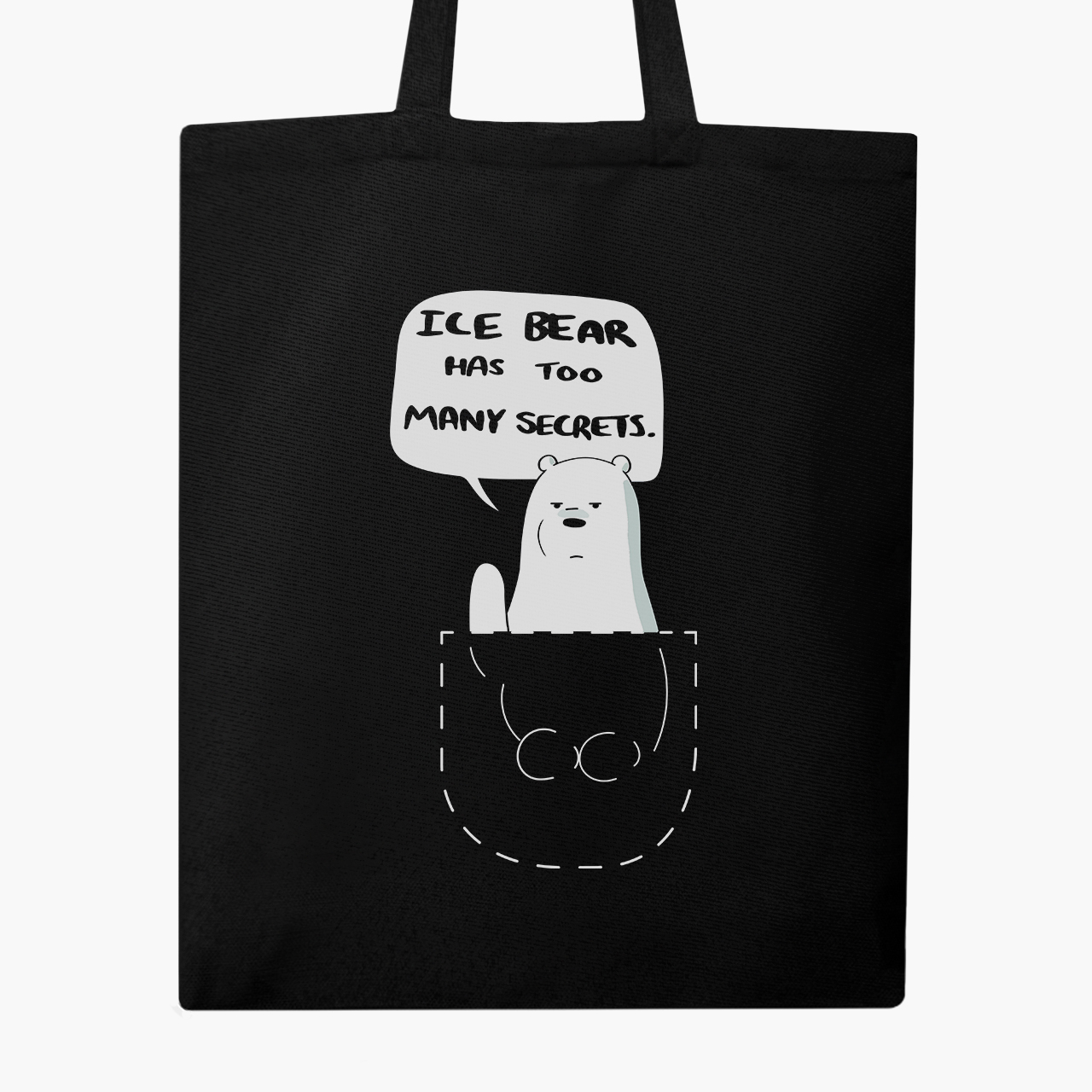 Эко сумка шоппер Вся правда о медведях (We Bare Bears) (9227-2904) 41x35 см Черный
Эко сумка шоппер Вся правда о медведях (We Bare Bears) (9227-2904) 41x35 см Черный