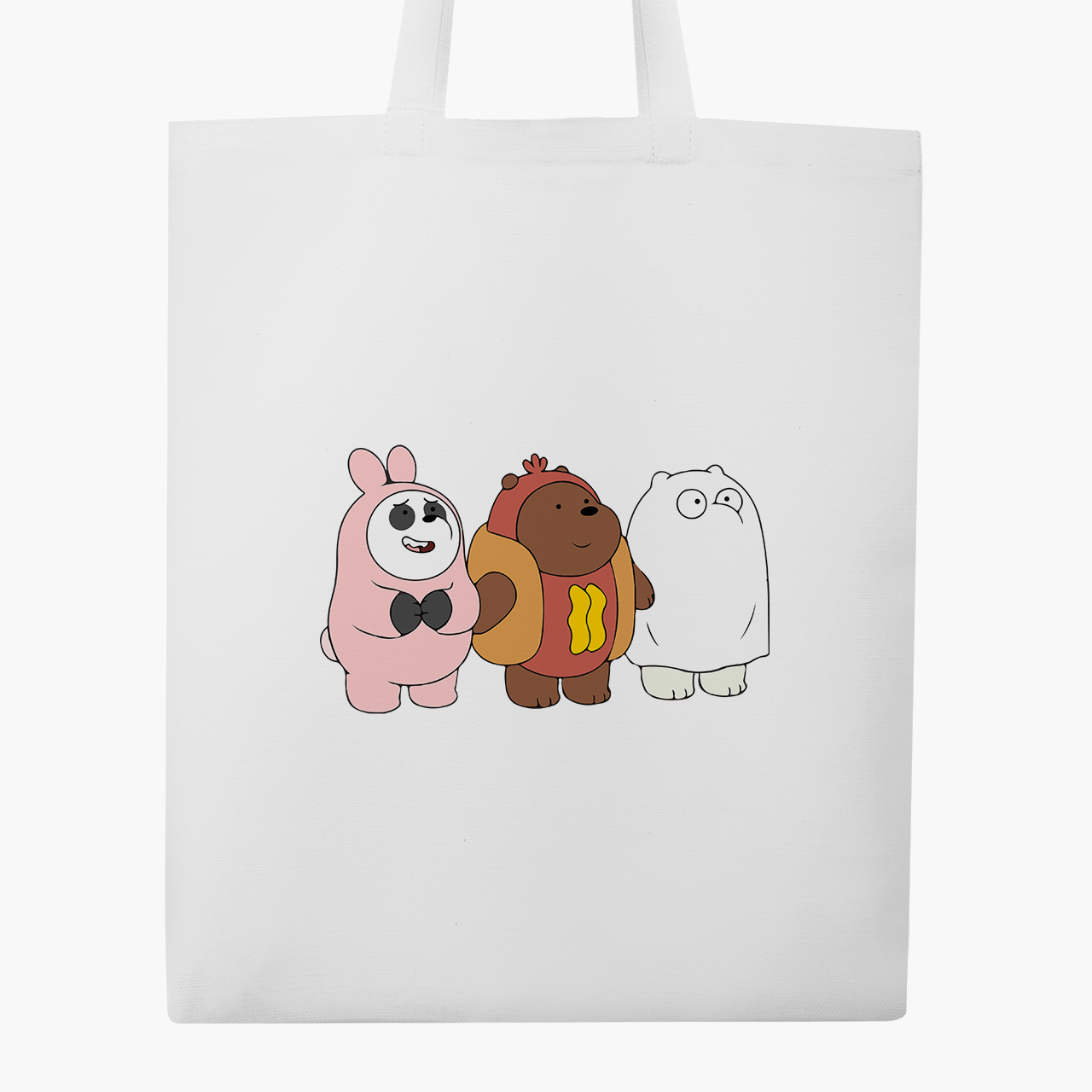 Эко сумка шоппер Вся правда о медведях (We Bare Bears) (9227-2905) 41x35 см Белый
Эко сумка шоппер Вся правда о медведях (We Bare Bears) (9227-2905) 41x35 см Белый