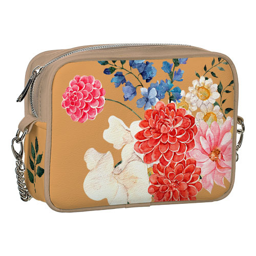 Сумка на цепочке Cherie Bouquet of bright flowers Presentville 21х17х7 см 000170369
Сумка на цепочке Cherie Bouquet of bright flowers Presentville 21х17х7 см 000170369