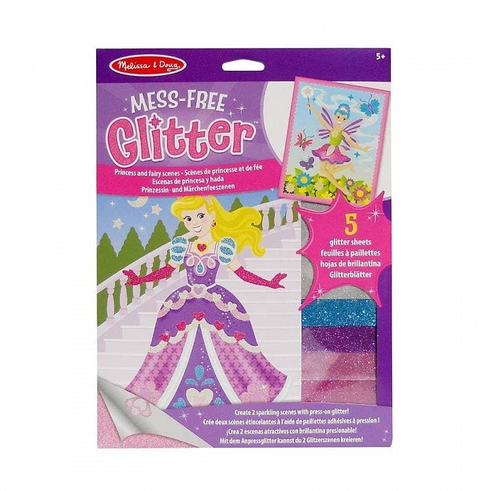 Набор для творчества с блестящими наклейками Принцесса и фея Princess & Fairy Scenes Melissa & Doug
Набор для творчества с блестящими наклейками Принцесса и фея Princess & Fairy Scenes Melissa & Doug