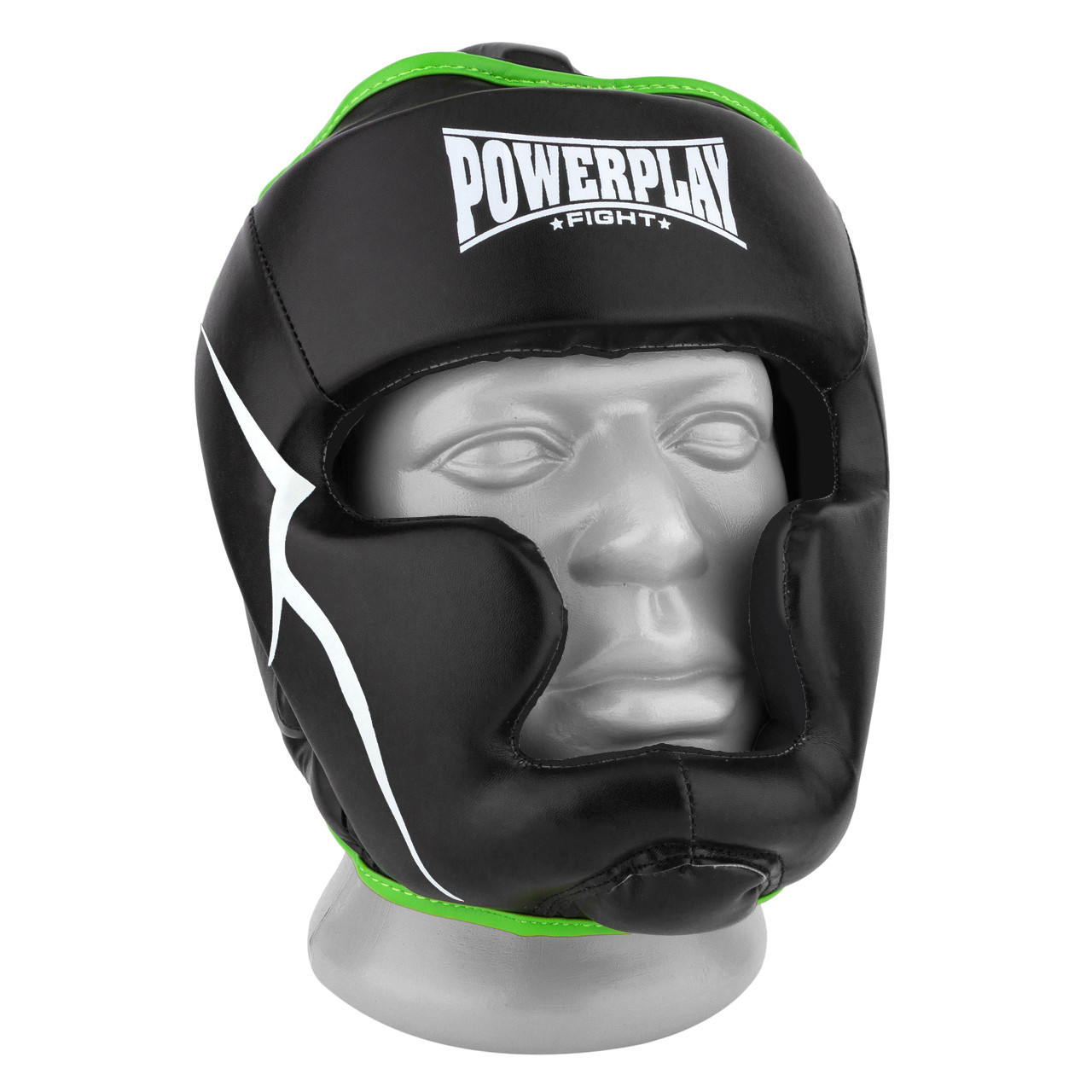 Боксерский шлем тренировочный PowerPlay 3100 PU L Черно-зеленый (PP_3100_L_Black/Green)
Боксерский шлем тренировочный PowerPlay 3100 PU L Черно-зеленый (PP_3100_L_Black/Green)