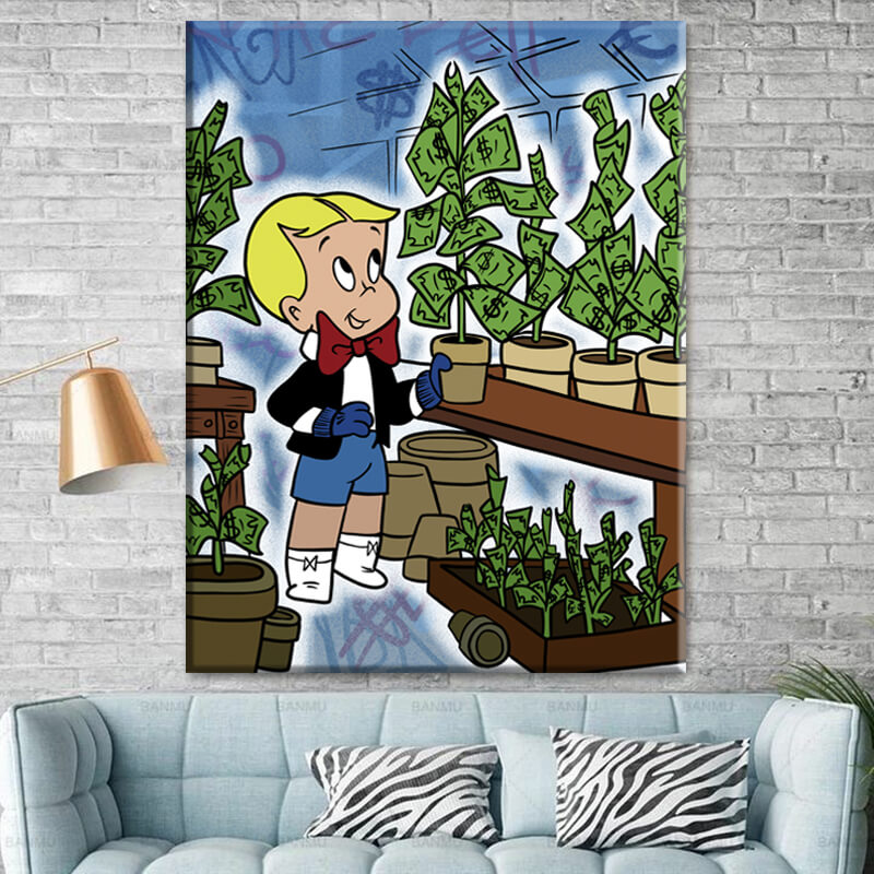 Картина на холсте Деньги Money Tree 50х65 см. 
Картина на холсте Деньги Money Tree 50х65 см.