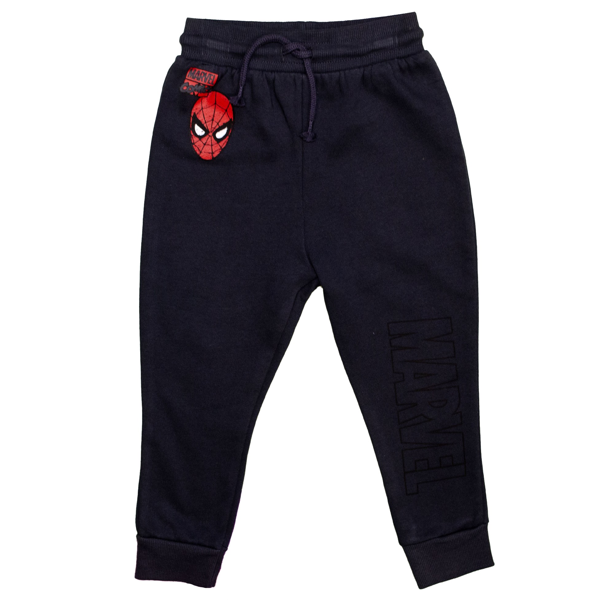 Спортивные штаны для мальчика ( 1 шт ) George чёрного цвета со Spider Man , тёплые на флисе 1.5-2 года (86-92см) 2288
Спортивные штаны для мальчика ( 1 шт ) George чёрного цвета со Spider Man , тёплые на флисе 1.5-2 года (86-92см) 2288