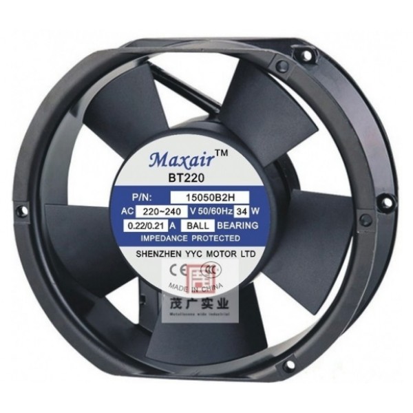 Кулер Maxair BT-220 для серверных блоков питания (15050B2HL/16916), 120х120х25 мм
Кулер Maxair BT-220 для серверных блоков питания (15050B2HL/16916), 120х120х25 мм