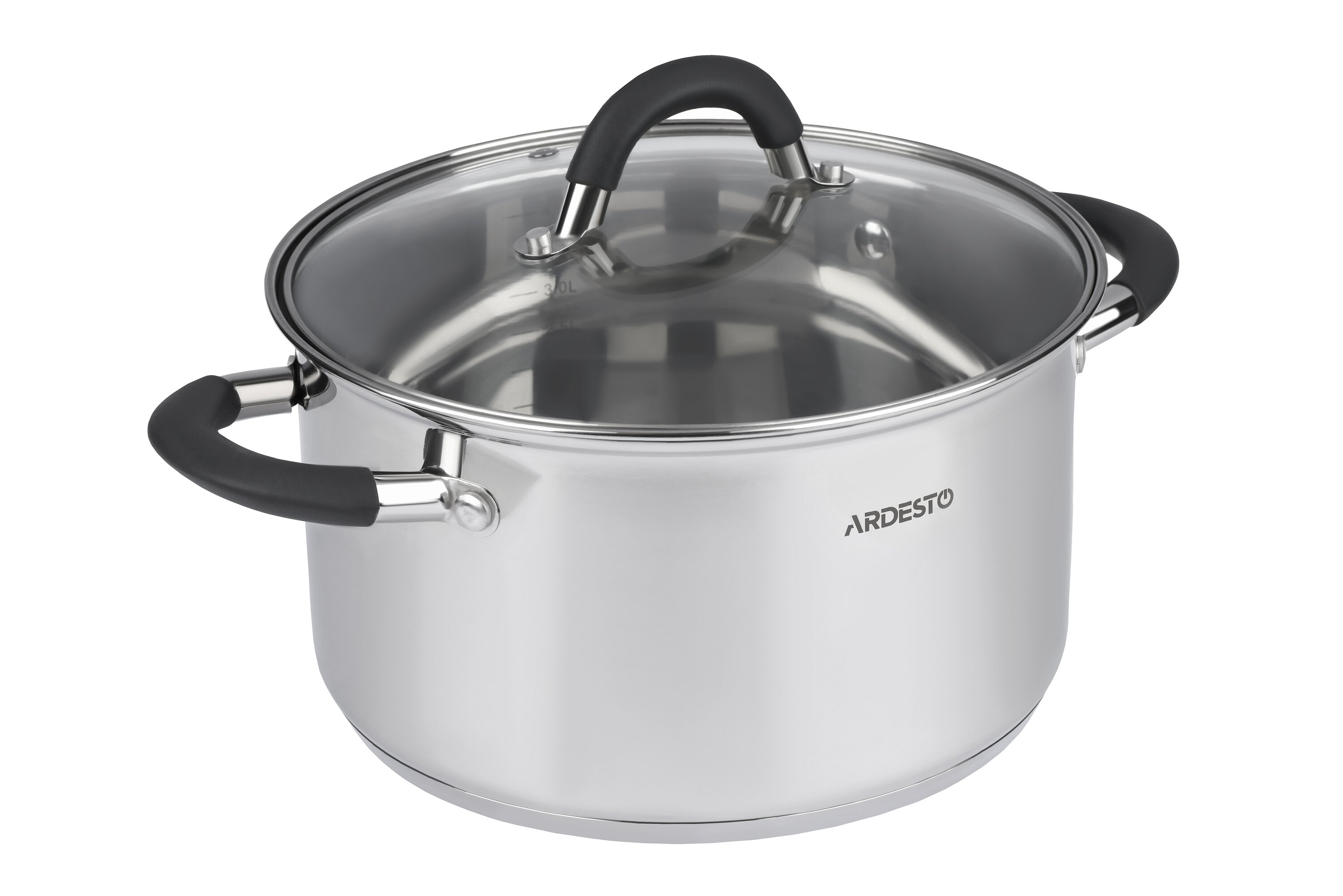 Кастрюля Ardesto Gemini, стеклянная крышка, 3,6 л, серые ручки с силиконом,нержавеющая сталь
Кастрюля Ardesto Gemini, стеклянная крышка, 3,6 л, серые ручки с силиконом,нержавеющая сталь