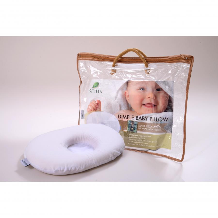 Подушка для новорожденных Getha Dimple Baby из натурального латекса 30х21х1.5/2.5см
Подушка для новорожденных Getha Dimple Baby из натурального латекса 30х21х1.5/2.5см