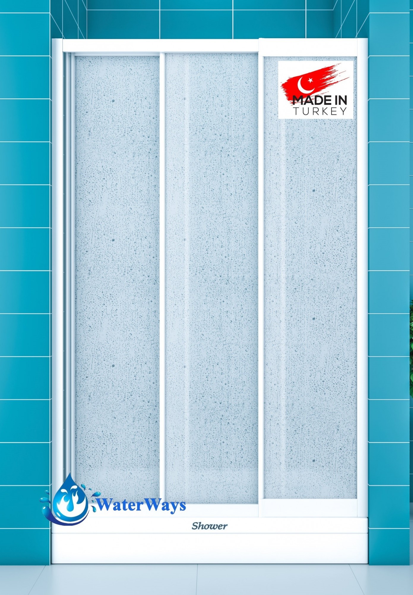 Душевая дверь в нишу Shower Platon 120x180см пластиковые раздвижные двери для душа матовые трехсекционные
Душевая дверь в нишу Shower Platon 120x180см пластиковые раздвижные двери для душа матовые трехсекционные