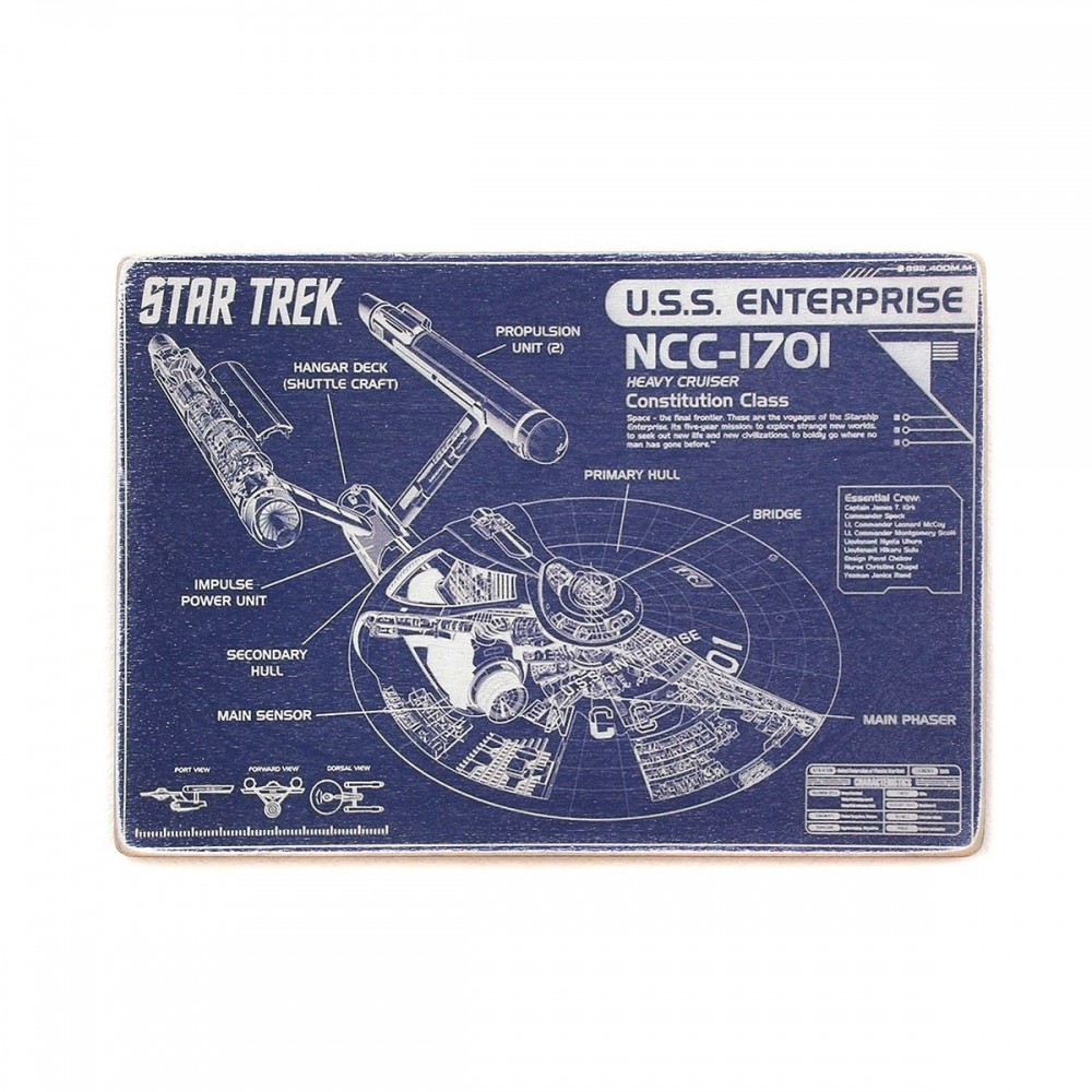 Деревянный постер Фильмы и сериалы Star Trek. Звездный путь: Энтерпрайз NCC-1701 А1
Деревянный постер Фильмы и сериалы Star Trek. Звездный путь: Энтерпрайз NCC-1701 А1