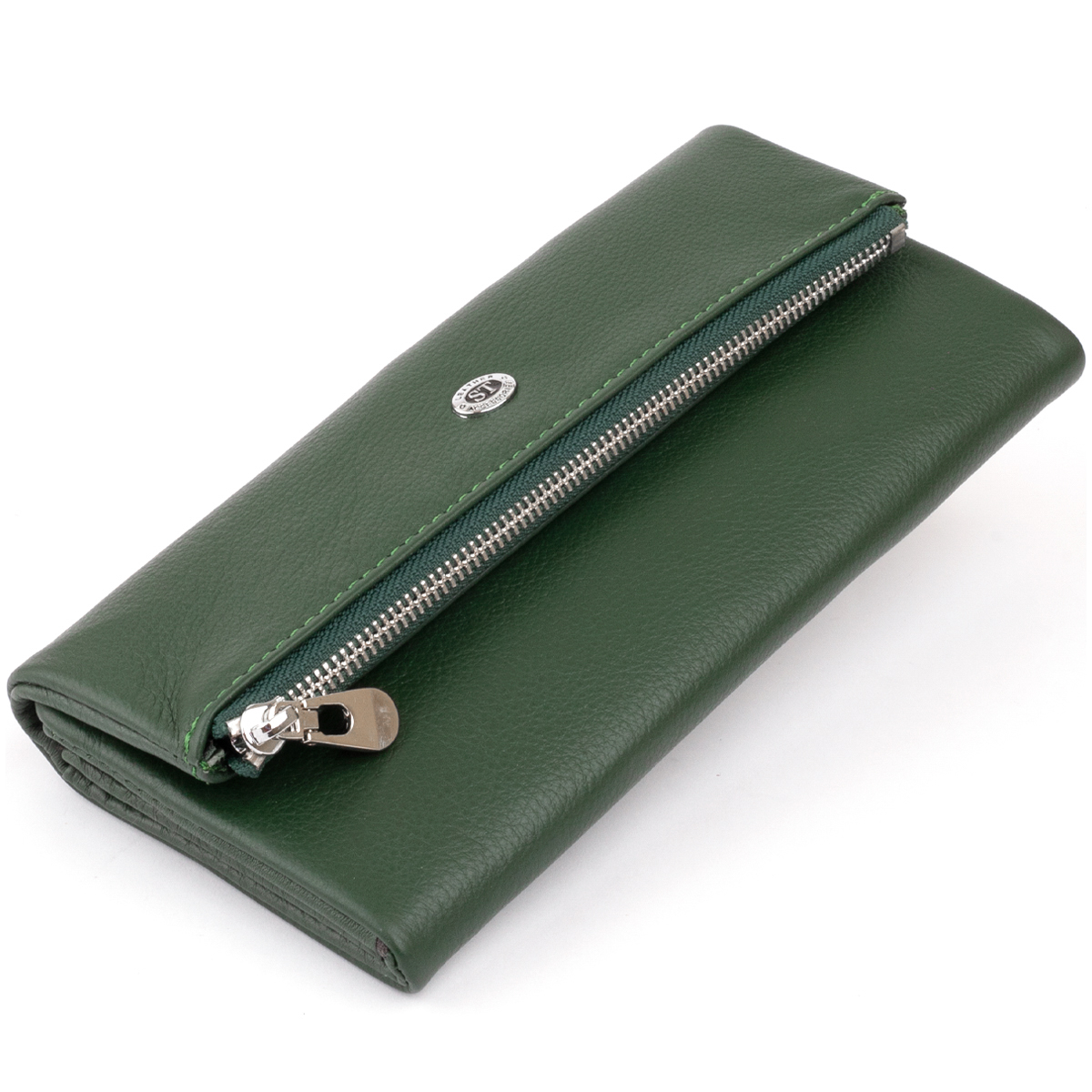 Клатч конверт с карманом для мобильного кожаный женский ST Leather 19270 Зеленый
Клатч конверт с карманом для мобильного кожаный женский ST Leather 19270 Зеленый