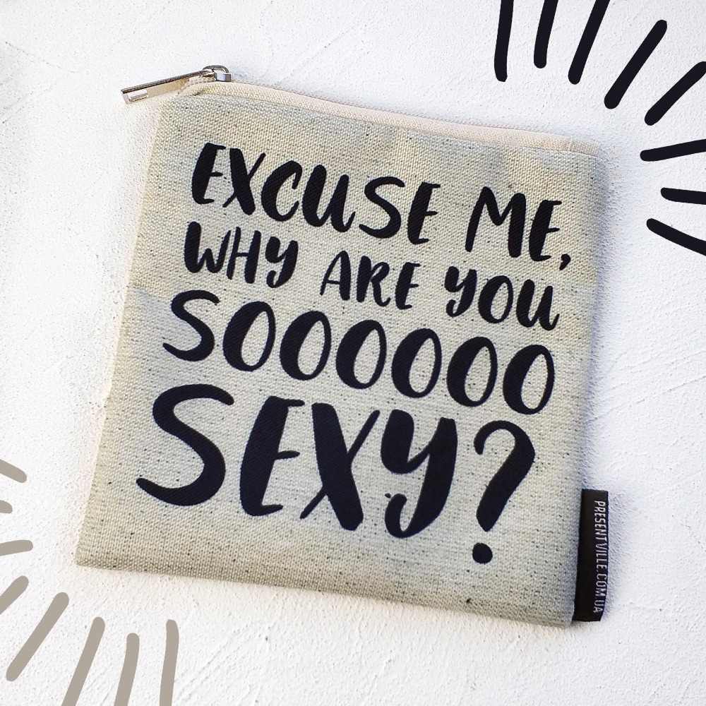 Косметичка квадратная Basic Excuse mu, why are you soooooo sexy Presentville 16х16 см 000179827
Косметичка квадратная Basic Excuse mu, why are you soooooo sexy Presentville 16х16 см 000179827
