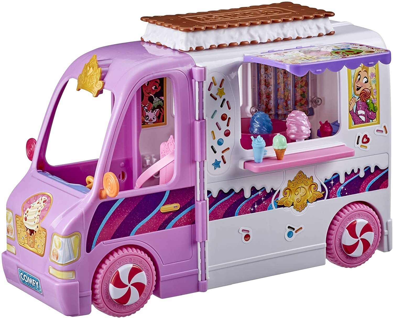 Игровой набор Hasbro Disney Princess Comfy Squad Sweet Treats Truck Принцессы Дисней Комфи Фургон (E9617)
Игровой набор Hasbro Disney Princess Comfy Squad Sweet Treats Truck Принцессы Дисней Комфи Фургон (E9617)