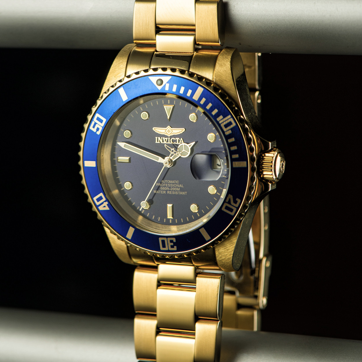Мужские наручные водонепроницаемые часы Invicta 8930OB в стиле Rolex Submariner
Мужские наручные водонепроницаемые часы Invicta 8930OB в стиле Rolex Submariner