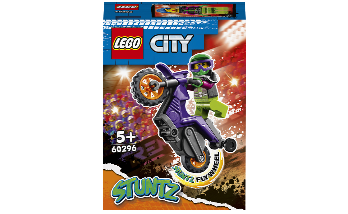 Конструктор LEGO Stunt Каскадерський мотоцикл для ставання дибки 14 деталей (60296)
Конструктор LEGO Stunt Каскадерський мотоцикл для ставання дибки 14 деталей (60296)