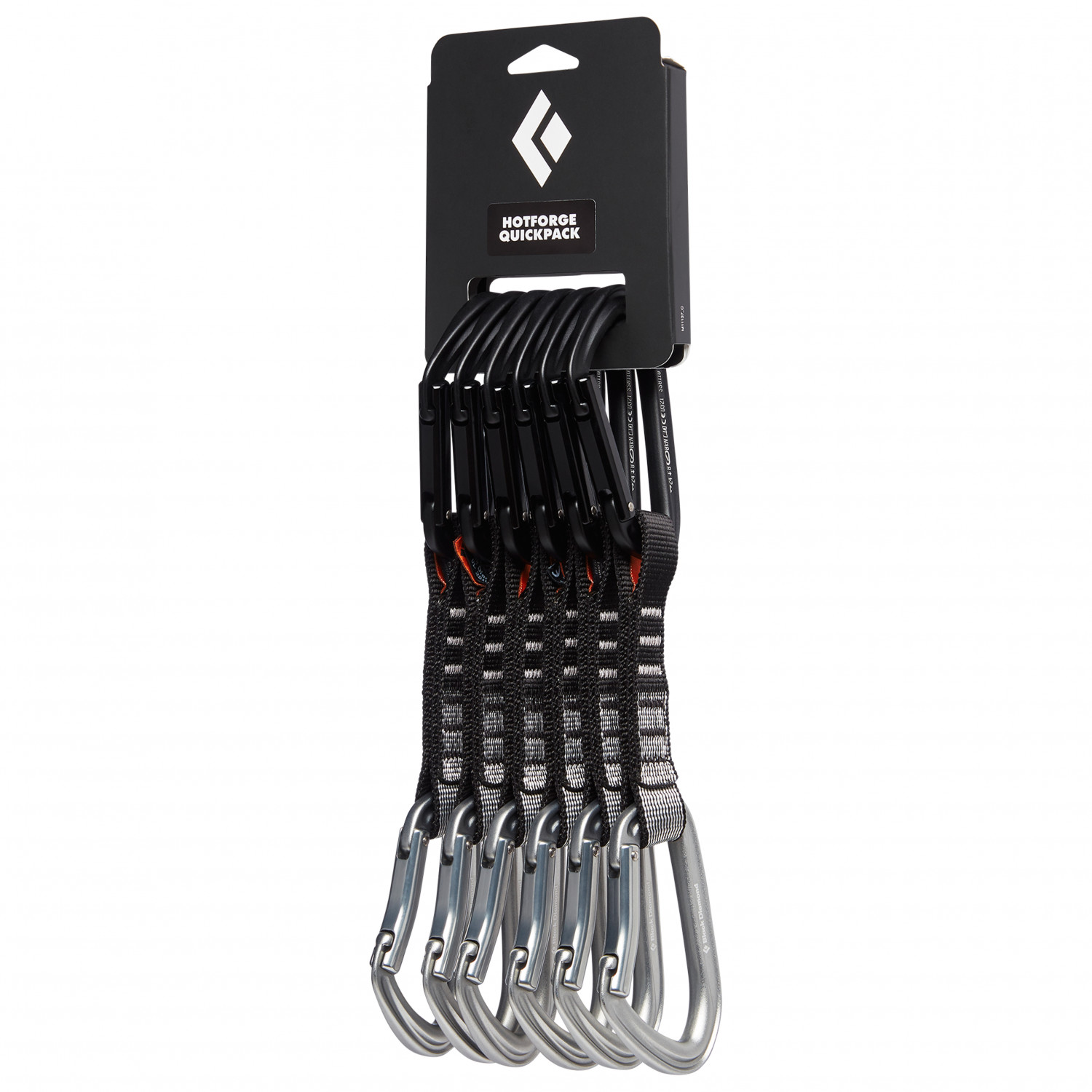 Набор оттяжек с карабинами Black Diamond HotForge QuickPACK 12 см, 6 шт. Светло-Серый
Набор оттяжек с карабинами Black Diamond HotForge QuickPACK 12 см, 6 шт. Светло-Серый