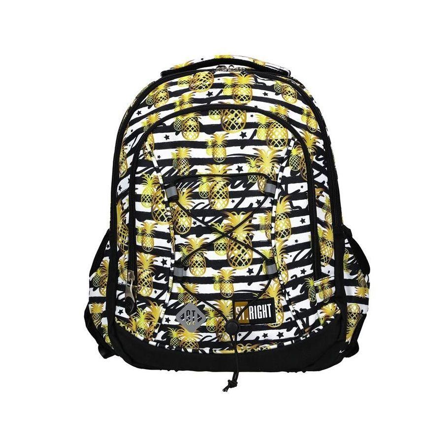 Рюкзак школьный на 3 отделения ST.Right BP-32 "Тропическая вечеринка" ST641190 
Рюкзак школьный на 3 отделения ST.Right BP-32 "Тропическая вечеринка" ST641190