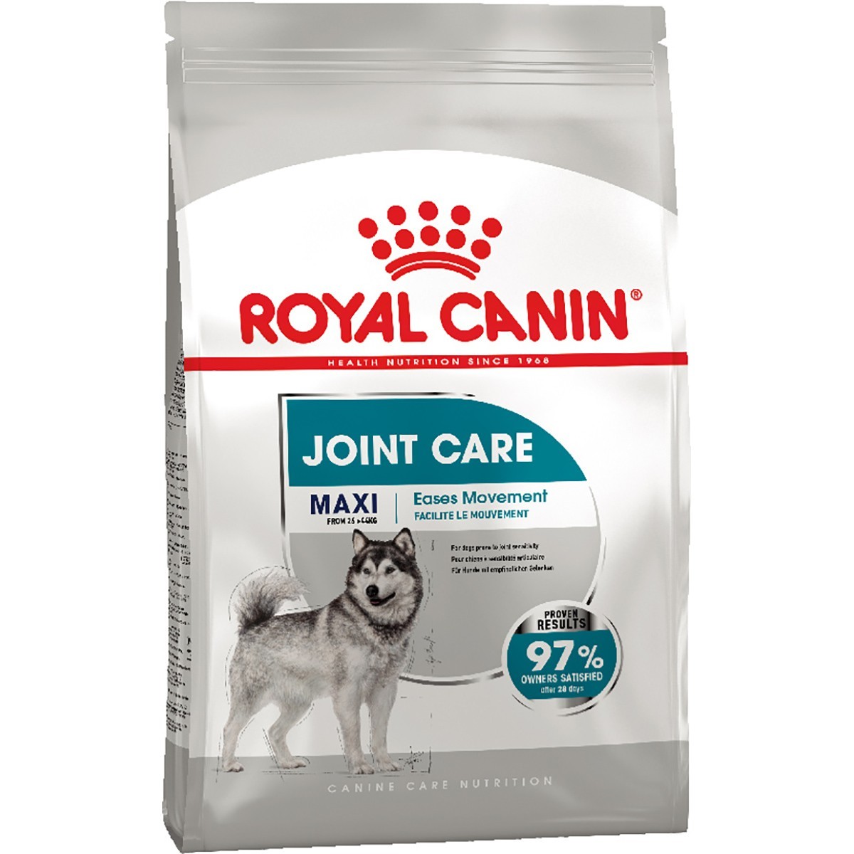Royal Canin Joint Care Maxi 10 кг Полнорационный сухой корм для собак весом от 26 до 44 кг с повышенной чувствительностью суставов
Royal Canin Joint Care Maxi 10 кг Полнорационный сухой корм для собак весом от 26 до 44 кг с повышенной чувствительностью суставов