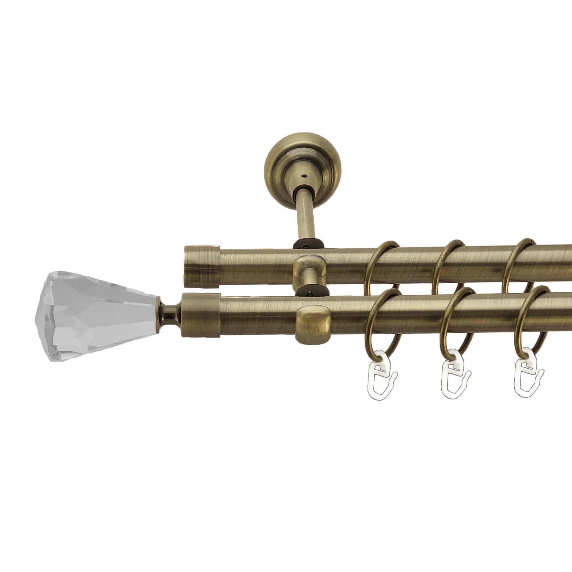 Карниз Orvit Лучетта металевий дворядний відкритий гладка труба кільце металеве Антик 19\19 мм 240 см
Карниз Orvit Лучетта металевий дворядний відкритий гладка труба кільце металеве Антик 19\19 мм 240 см