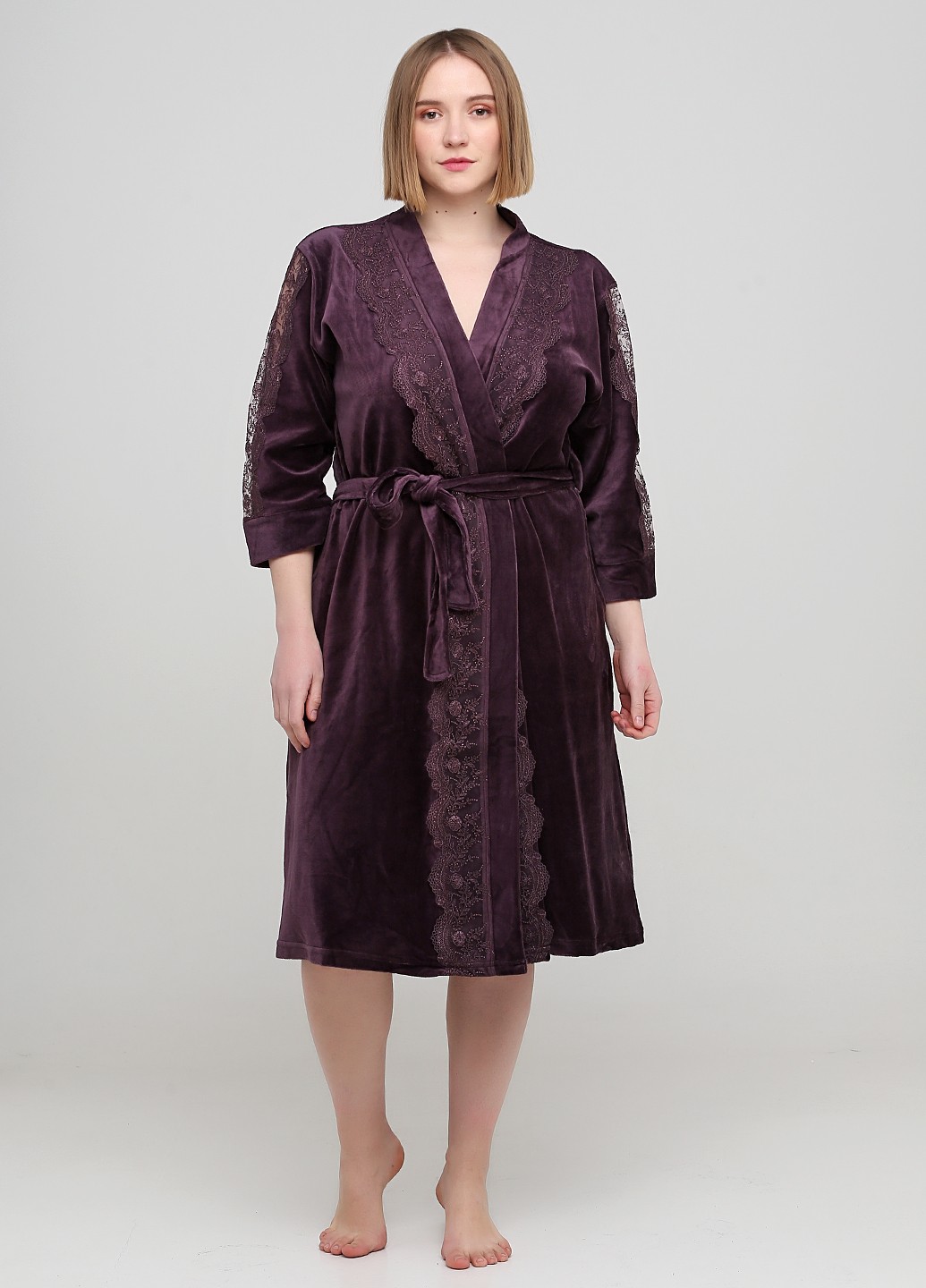 Халат женский Romeo Life сливовый (3599-34, Халат женский Romeo Life 2XL сливовый (3599-34)
Халат женский Romeo Life сливовый (3599-34, Халат женский Romeo Life 2XL сливовый (3599-34)