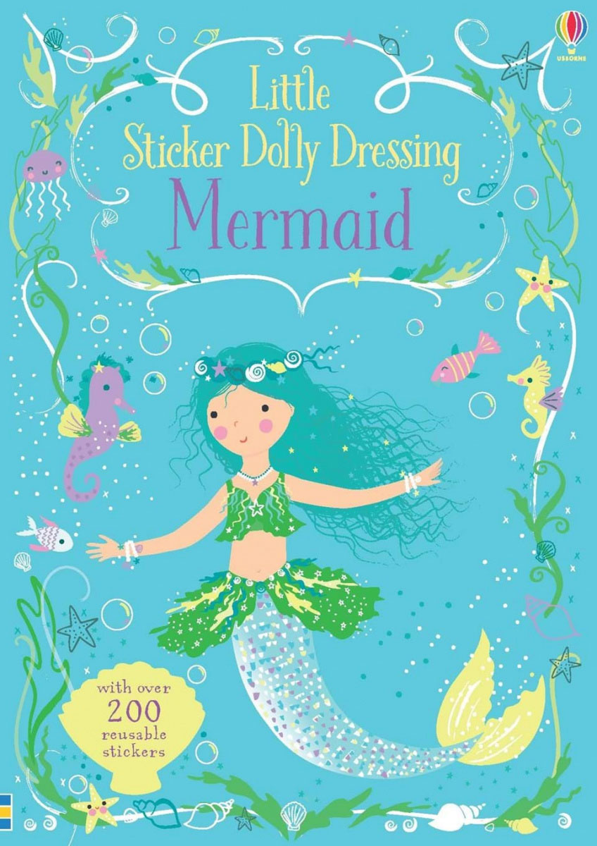 Книга с многоразовыми наклейками Usborne Усборн Русалочка 200 наклеек английский язык (9781474921855)
Книга с многоразовыми наклейками Usborne Усборн Русалочка 200 наклеек английский язык (9781474921855)