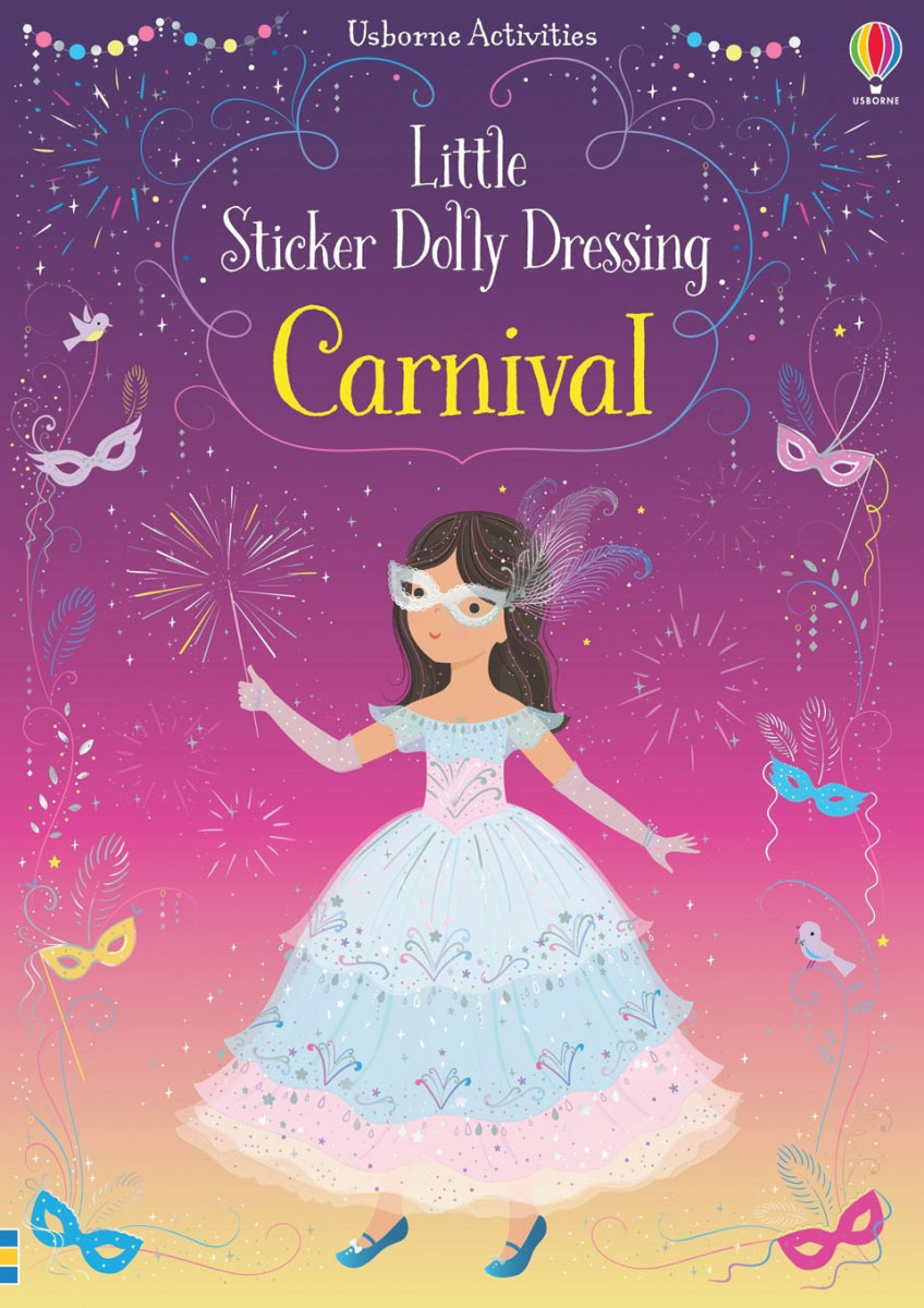 Книга с наклейками Usborne Усборн Little Sticker Dolly Dressing Carnival английский язык (9781474981170)
Книга с наклейками Usborne Усборн Little Sticker Dolly Dressing Carnival английский язык (9781474981170)