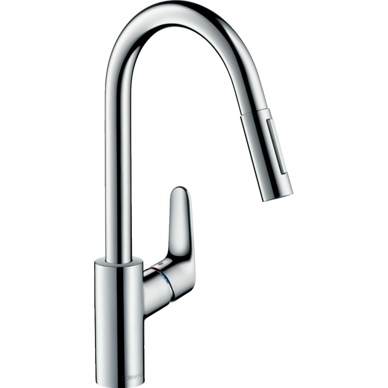 Змішувач для кухні Hansgrohe Focus 240 2jet з висувним виливом Sbox 73880000
Змішувач для кухні Hansgrohe Focus 240 2jet з висувним виливом Sbox 73880000