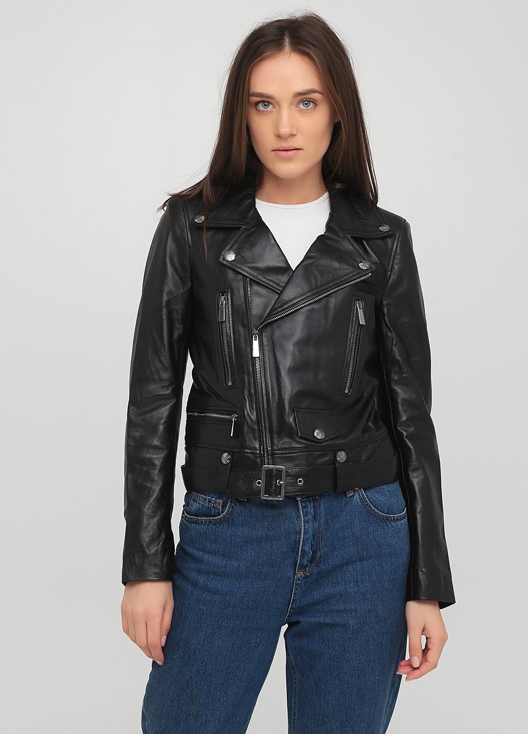 Демисезонная куртка кожаная Leather Factory Черная 2, Демисезонная куртка кожаная Leather Factory Черная L 2
Демисезонная куртка кожаная Leather Factory Черная 2, Демисезонная куртка кожаная Leather Factory Черная L 2